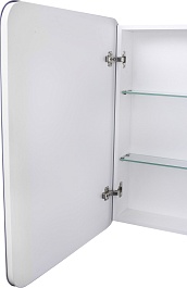 Style Line Зеркальный шкаф Каре 50 L с подсветкой – фотография-6